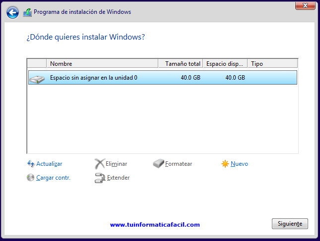 Instalar Windows 10 Imagen 7