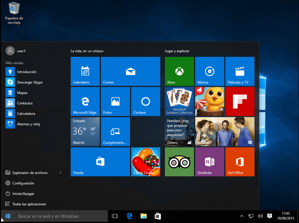 Descargar gratis Windows 10 todas las versiones