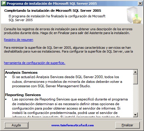 SQL Server 2005 Enterprise Edition - Imagen 13