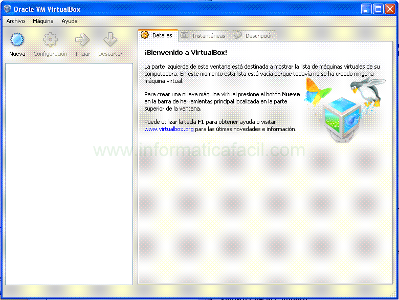 Tutorial Instalación Oracle VirtualBox