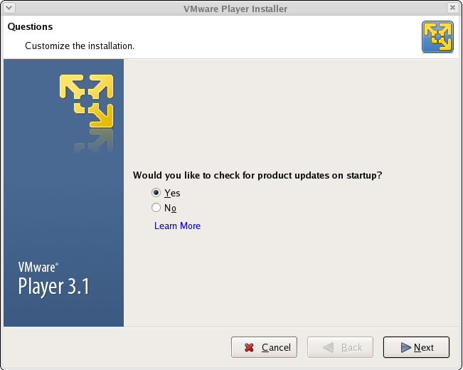 Instalación VMware Player para Linux