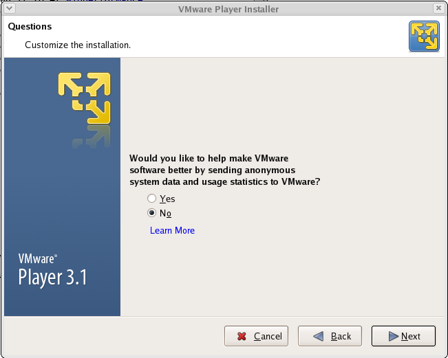 Instalación VMware Player para Linux