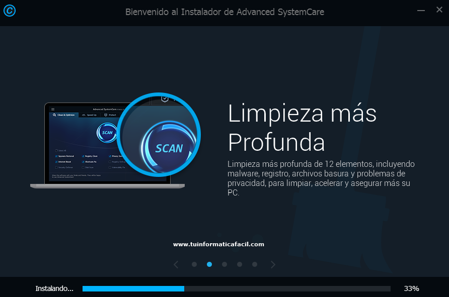 Instalar Advanced SystemCare Paso 2