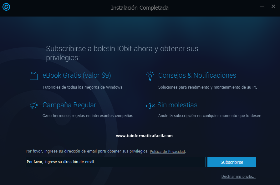 Instalar Advanced SystemCare Paso 3