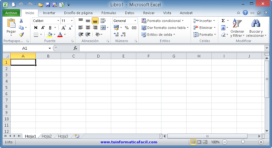 Descargar gratis Microsoft Excel 2010