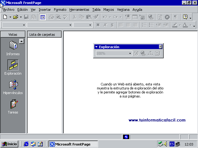 Descargar Gratis Microsoft FrontPage 2000 en Español