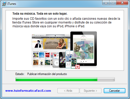 Descargar gratis iTunes para Windows.