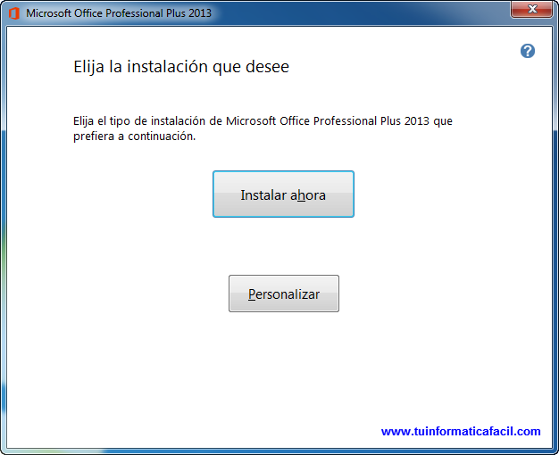 Como instalar Office Professional Plus 2013 en Windows - Tu Informática  Fácil