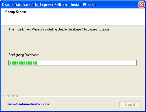 Como instalar Oracle Database 11g R2 Express Edition XE