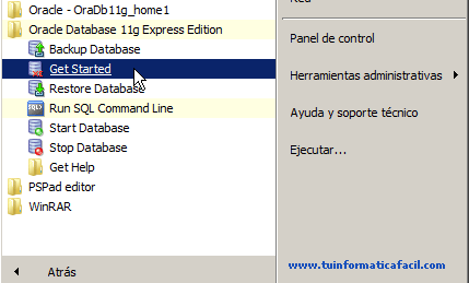 Como instalar Oracle Database 11g R2 Express Edition XE