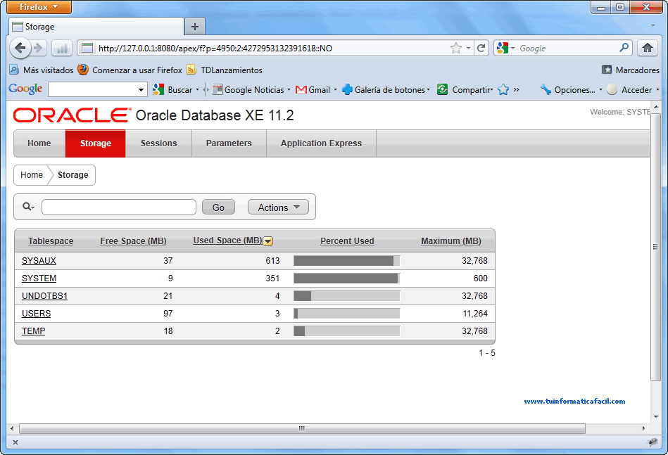 Como instalar Oracle Database 11g R2 Express Edition XE