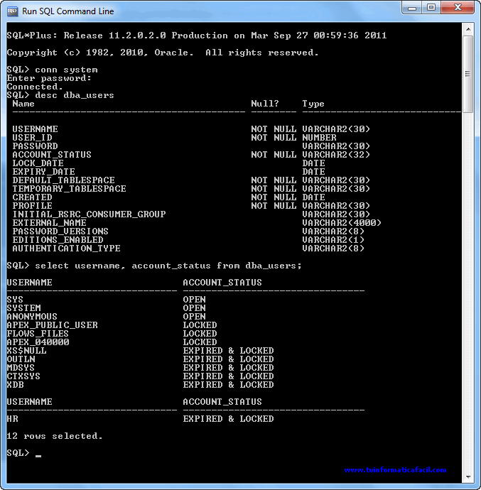 Como instalar Oracle Database 11g R2 Express Edition XE