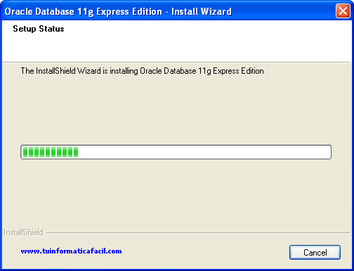 Como instalar Oracle Database 11g R2 Express Edition XE