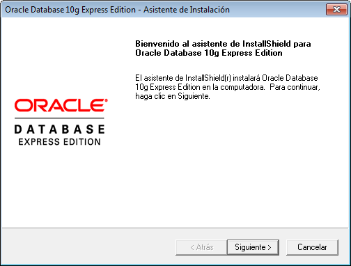 Como instalar Oracle Database 10g Express Edition XE