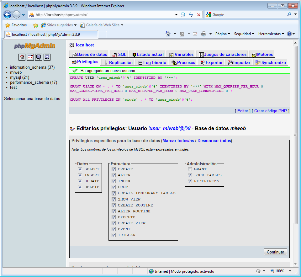 Como Crear Una Base De Datos En Mysql Con Phpmyadmin Tu Inform Tica F Cil