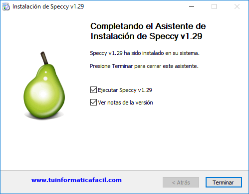 Instalar Speccy - Imagen 6