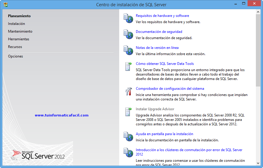 Descubre las diferentes opciones de SQL Server 2012 Express Edition