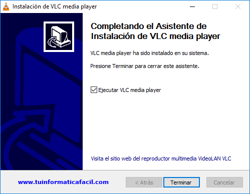 Instalación VLC media player imagen 7