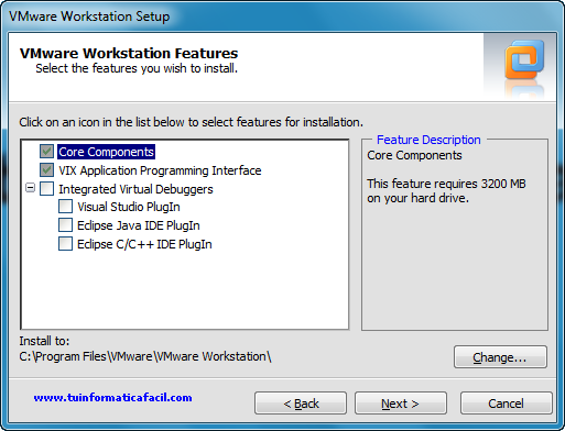 Instalación VMware Workstation