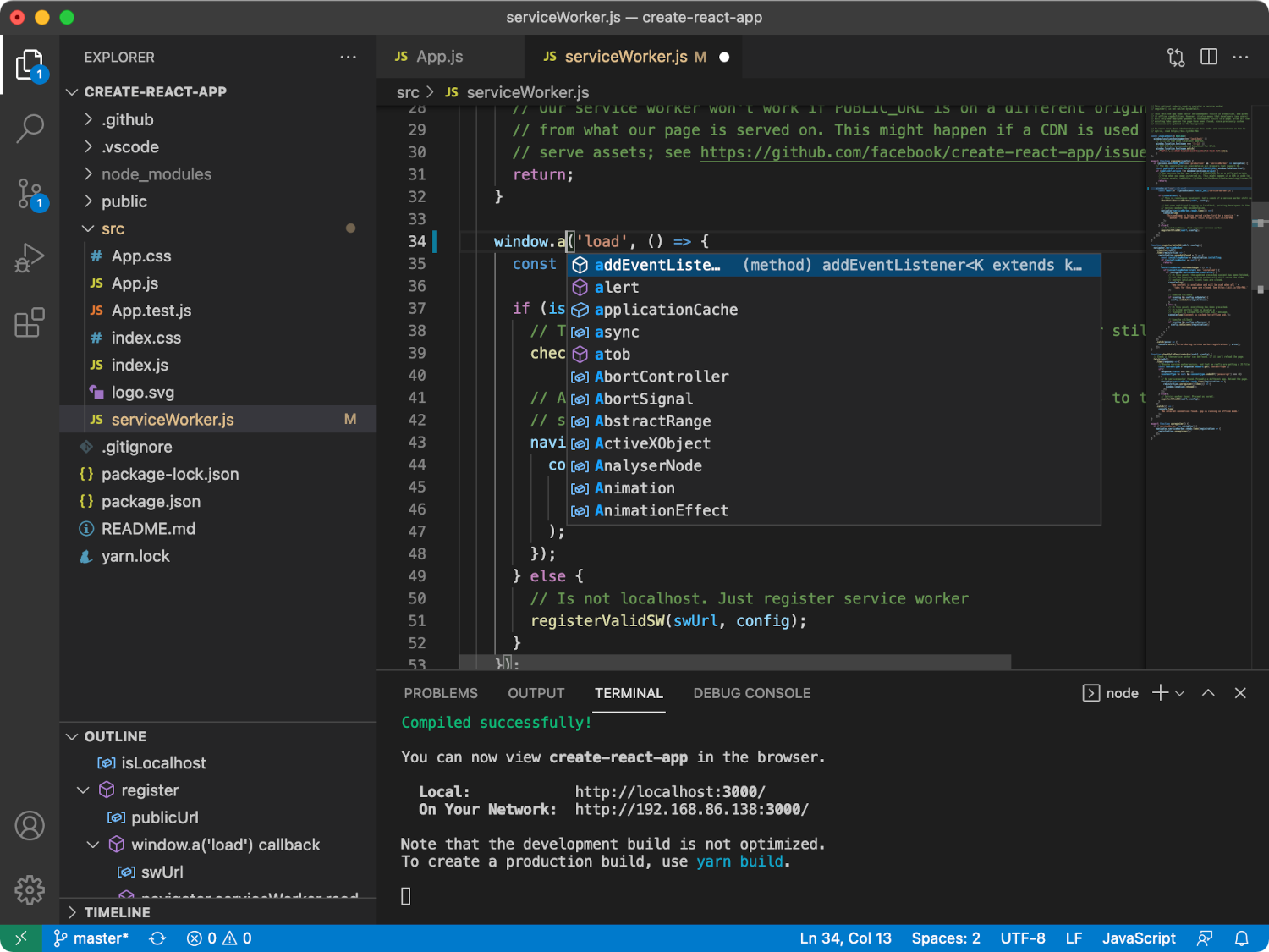 Microsoft Visual Studio Code