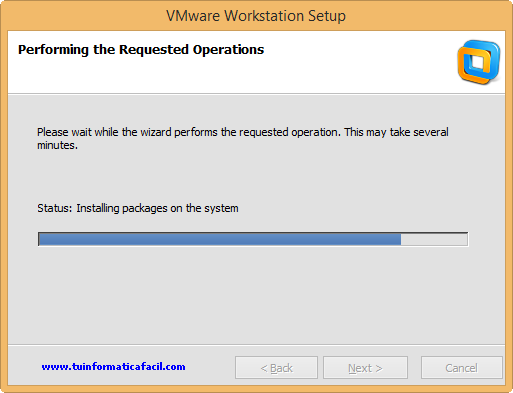 Guía instalación VMWare WorkStation 10 en Windows 8.1