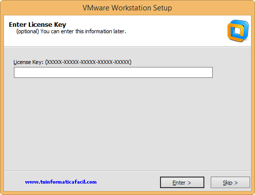 Guía instalación VMWare WorkStation 10 en Windows 8.1