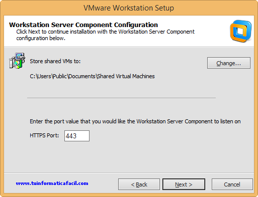 Guía instalación VMWare WorkStation 10 en Windows 8.1