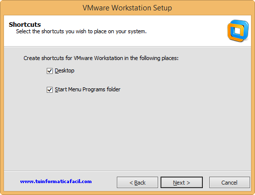 Guía instalación VMWare WorkStation 10 en Windows 8.1