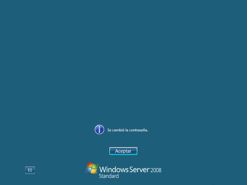 Instalación Windows Server 2008 Standard Edition