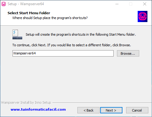 Como instalar Wampserver 3 Paso 6
