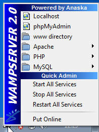 Instalción y administración WampServer 2.0i
