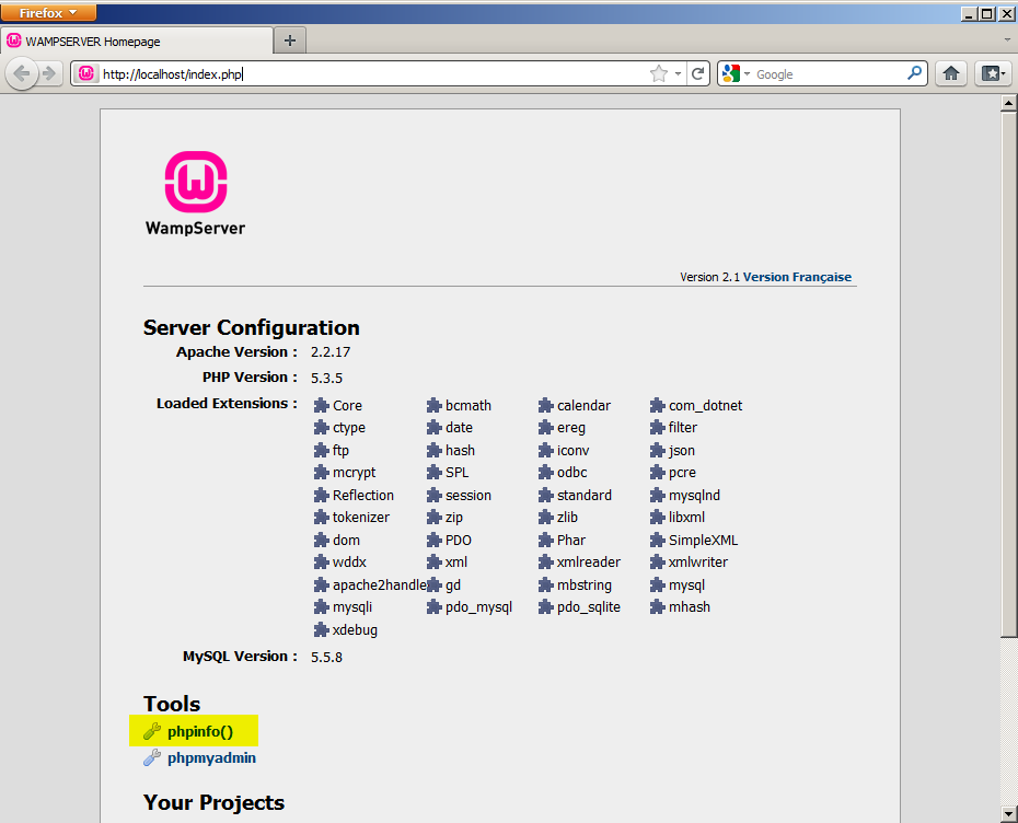 wampserver_php