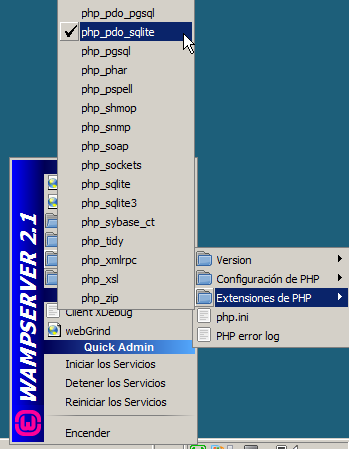 wampserver_sqlite