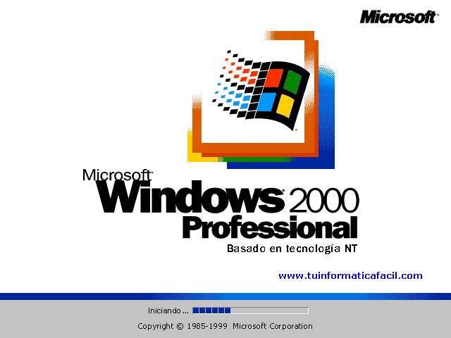 Descargar gratis Windows 2000 Professional SP4 Español