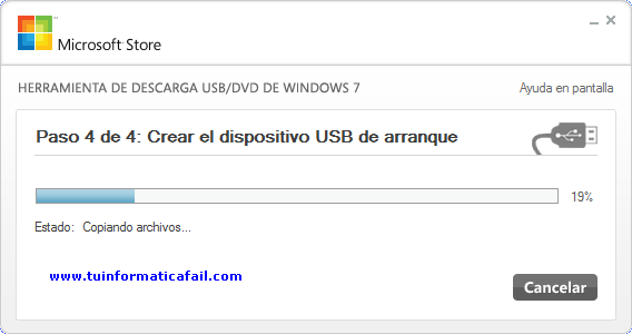 Como usar La  herramienta  de descarga  USB / DVD de Windows