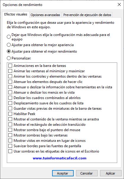 Optimizar Windows 10