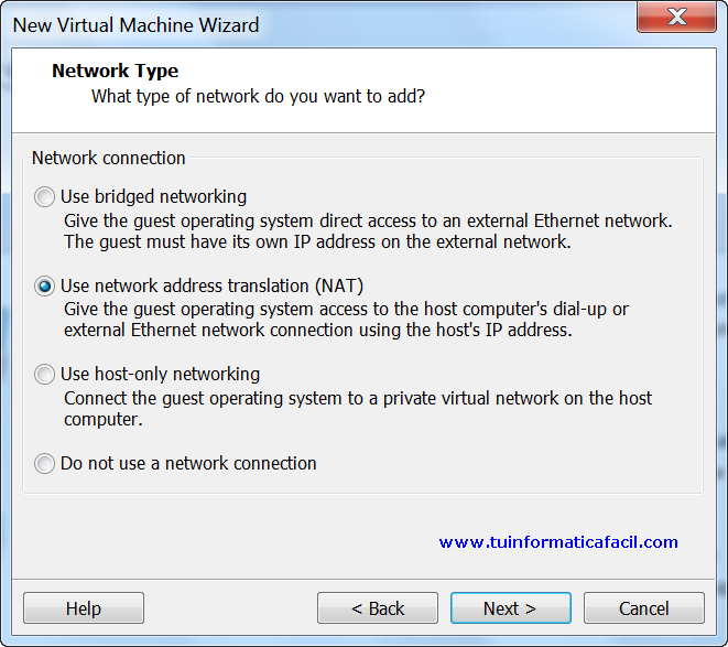 Asistente Creación Maquina Virtual VMware Workstation